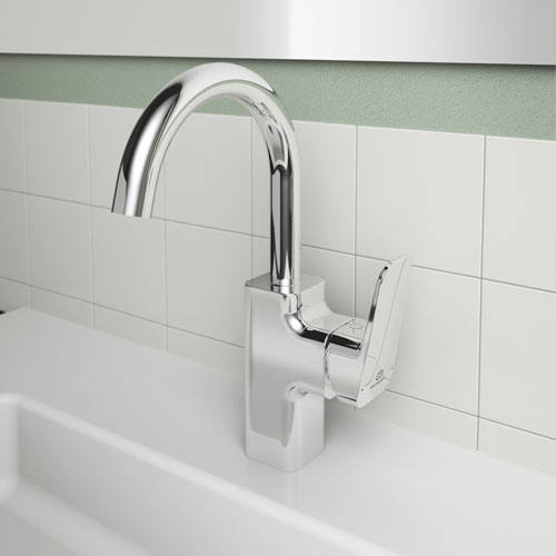 Mitigeur Lavabo CERAPLAN III 290 Avec Bec Haut Sans Garniture De Vidage