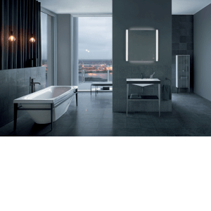 Lavabo pour meuble c-bonded avec meuble sous lavabo suspendu