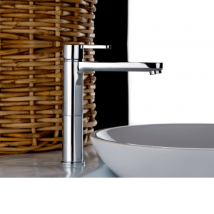 Mitigeur lavabo rehaussé