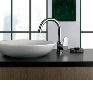 Mitigeur lavabo bec haut