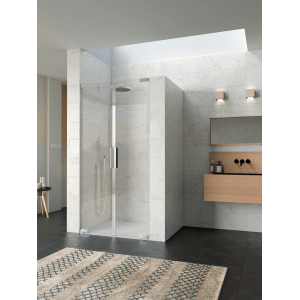 Double porte pivotante en niche