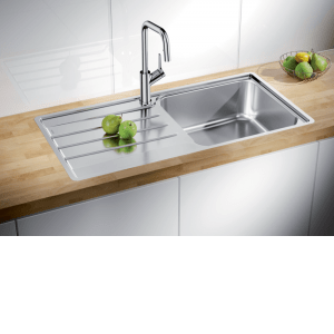 Évier réversible en inox