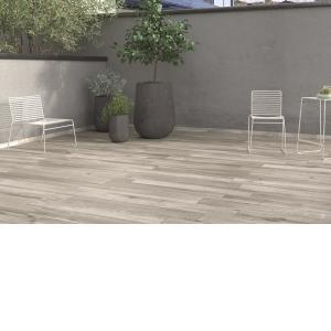 Carrelage sol bois gris