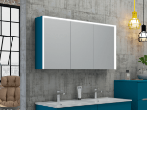 Armoire Triptyque avec éclairage LED