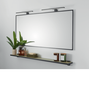 Miroir avec contour noir