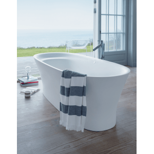 Baignoire à poser en îlot