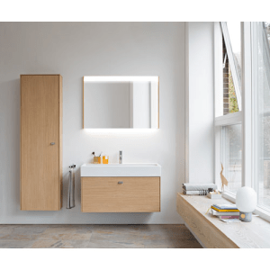 Lavabo sur meuble suspendu