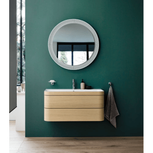 lavabo pour meuble C-Bonded Happy D2 Plus, finition chêne