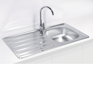 Évier 1 cuve inox 18/10