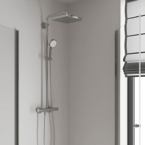 Colonne de douche avec mitigeur thermostatique