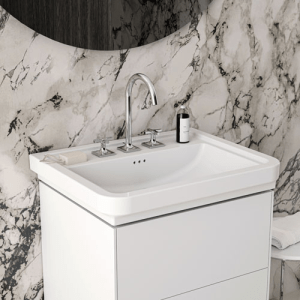 Mélangeur lavabo 3 trous chrome