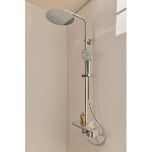 Colonne de douche thermostatique chrome