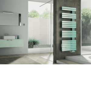 Radiateur sèche-serviettes asymétrique eau chaude