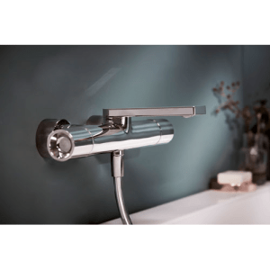 Mitigeur thermostatique bain/douche mural