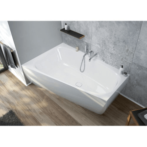 baignoire monobloc trapèze asymétrique