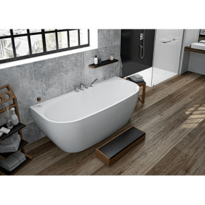 Baignoire monobloc milieu de mur