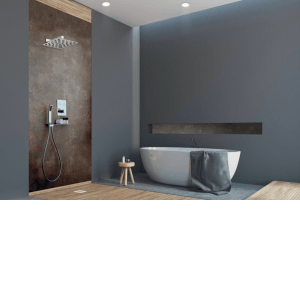 Robinetterie encastrée, pack de douche
