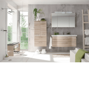 Armoire de toilette triptyque