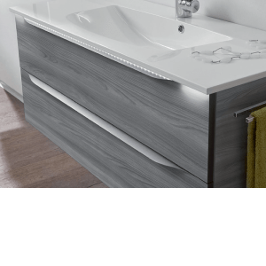 Meuble sous vasque et plan de toilette
