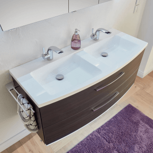 Meuble sous vasque et plan de toilette