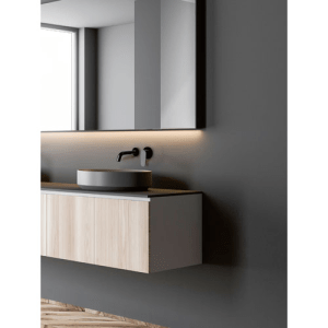 Mitigeur encastré lavabo noir mat