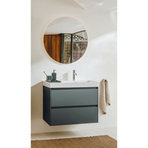 Ensemble Unik meuble 2 tiroirs + lavabo