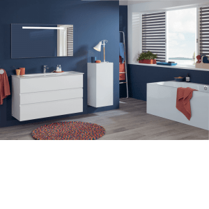 Meuble sous plan avec lavabo