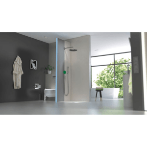 Cloison modulaire avec iBox Hansgrohe encastré