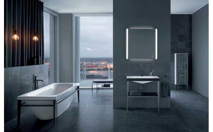Lavabo pour meuble c-bonded avec meuble sous lavabo suspendu