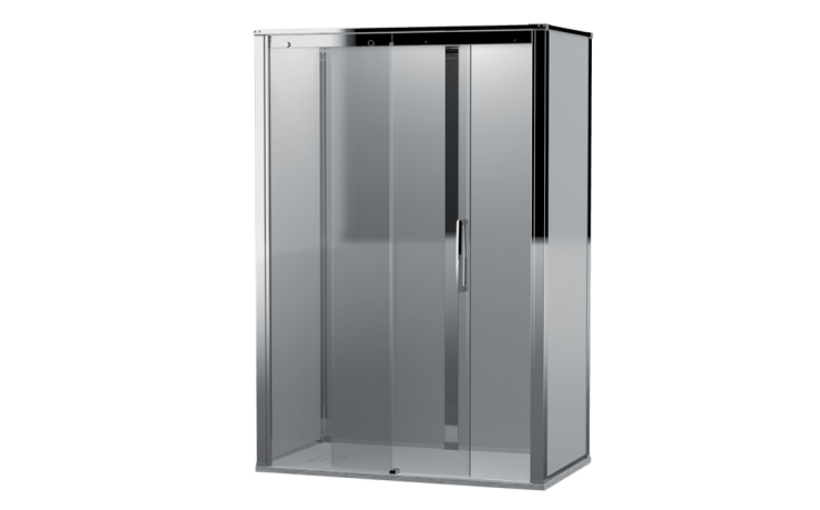 Cabine de douche autoportante