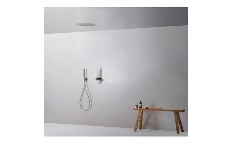 PACK DE DOUCHE THERMOSTATIQUE CHROMÉ PLAFOND