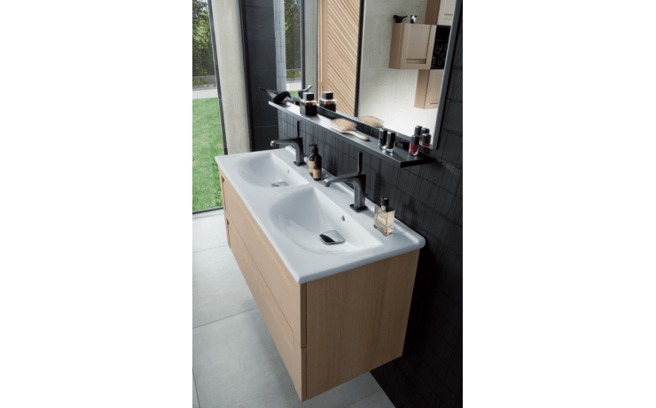 Plan double vasque