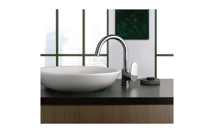 Mitigeur lavabo bec haut