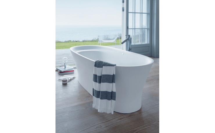 Baignoire à poser en îlot