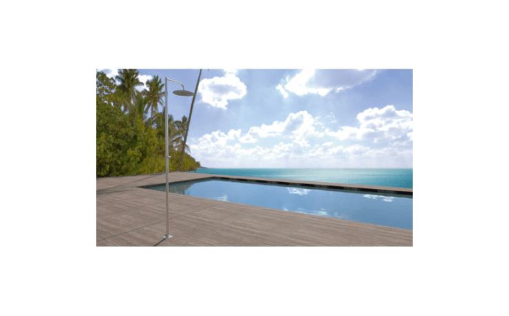 Colonne de piscine Inox brillant