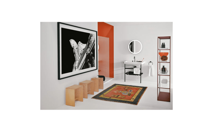 piètement pour lavabo plan