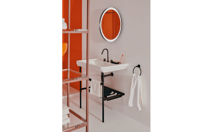 piètement pour lavabo plan