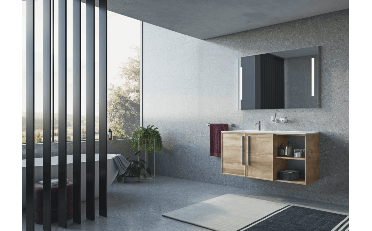 Caisson et niche ouverte