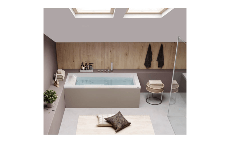 Baignoire Balneo MyWay Jacuzzi 180x80 Réchauffeur MYW201G1100