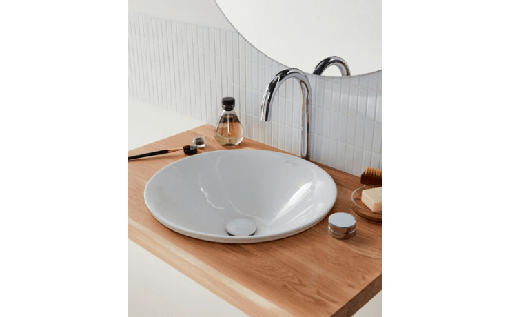 Mitigeur lavabo standard avec poignée "Caresse" + Poignée pour mitigeur lavabo