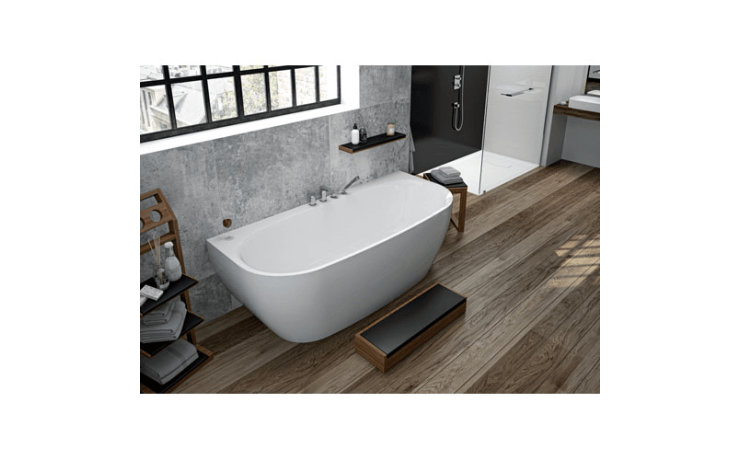 Baignoire monobloc milieu de mur