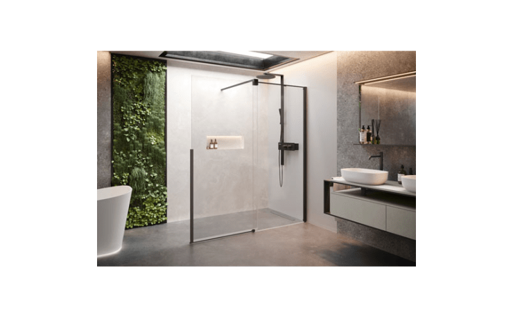 Paroi de douche Walk-in avec panneau coulissant