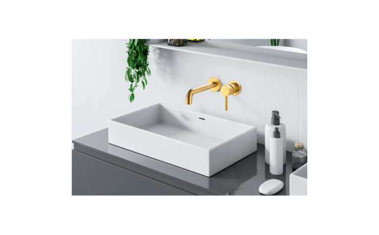 Mitigeur lavabo mural