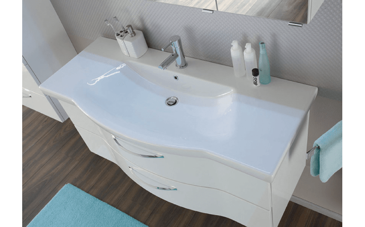 Meuble sous vasque et plan de toilette