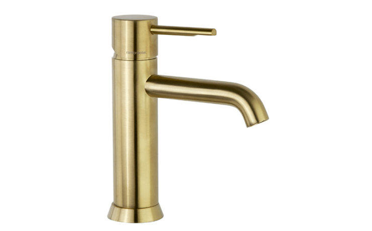 Mitigeur Lavabo or brossé