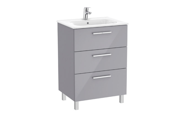 Ensemble Unik meuble 3 tiroirs + lavabo