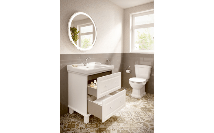 Ensemble Unik meuble 2 tiroirs + lavabo