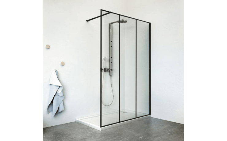 Walk-in avec stabilisation murale