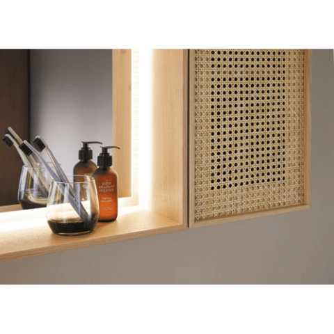 Miroir avec éclairage LED