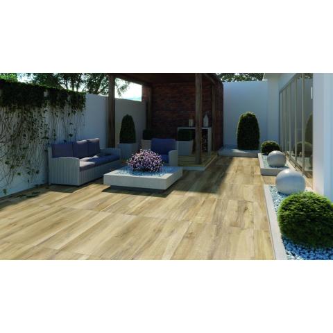 Carrelage sol bois clair